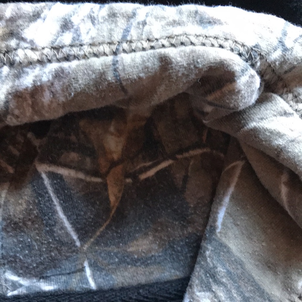 Sweet Bay Long Sleeve Black Camo Hoodie Sweater - Picture 5 of 6